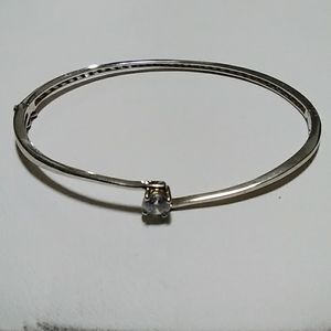 Sterling Solitaire Bracelet